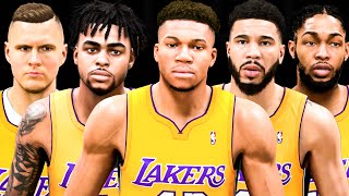 I Went Back to 2016 & Rebuilt the Lakers for 10 Years