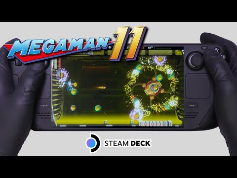 Mega Man 11 | Steam Deck Gameplay | Steam OS