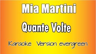 Mia Martini  -  Quante Volte (versione Karaoke Academy Italia) Resimi