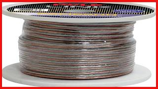 Reliable 16 Gauge 500ft Copper Speaker Wire for Clear Audio Connection