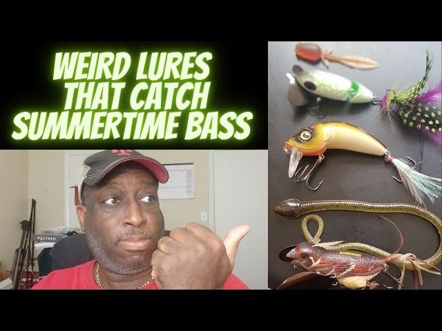 Weird Bass Lures, How to fish them