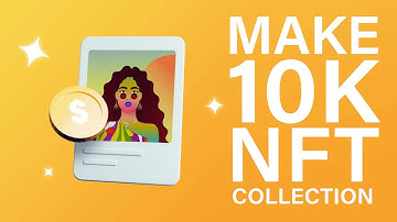 How to Create and Mint 10K NFT Collection with AI No Code NFT Maker