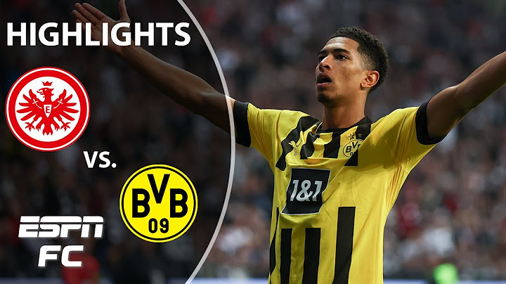 Eintracht Frankfurt vs. Borussia Dortmund | Bundesliga Highlights | ESPN FC