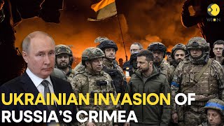 Ukrainian flag raised in Crimea following overnight special joint operation| Russia-Ukraine War LIVE