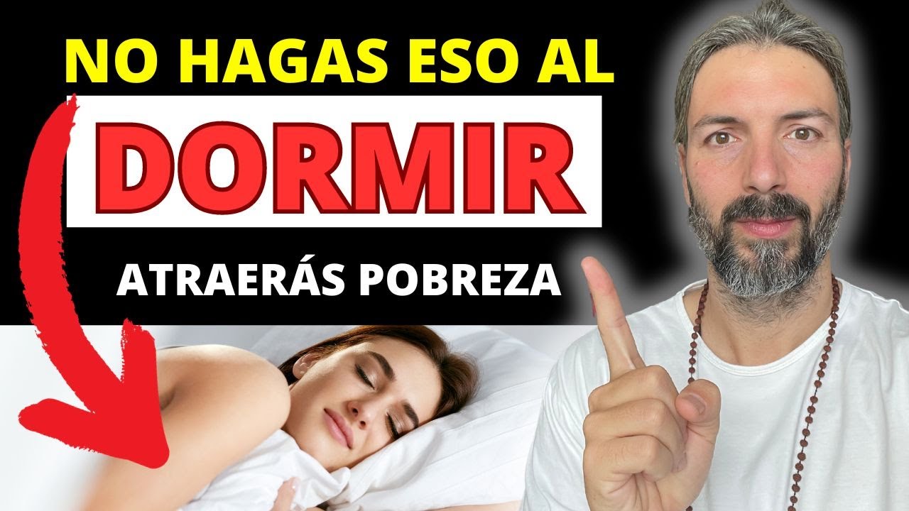 Alejarás El Dinero 4 Cosas Que No Debes Hacer Antes De Dormir - YouTube
