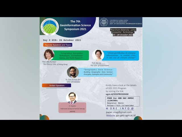 The GIS Plenary Session 1