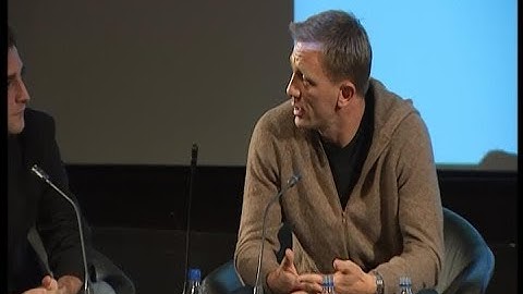 Layer Cake Panel - Daniel Craig, Matthew Vaughn - National Film Theatre London 2004