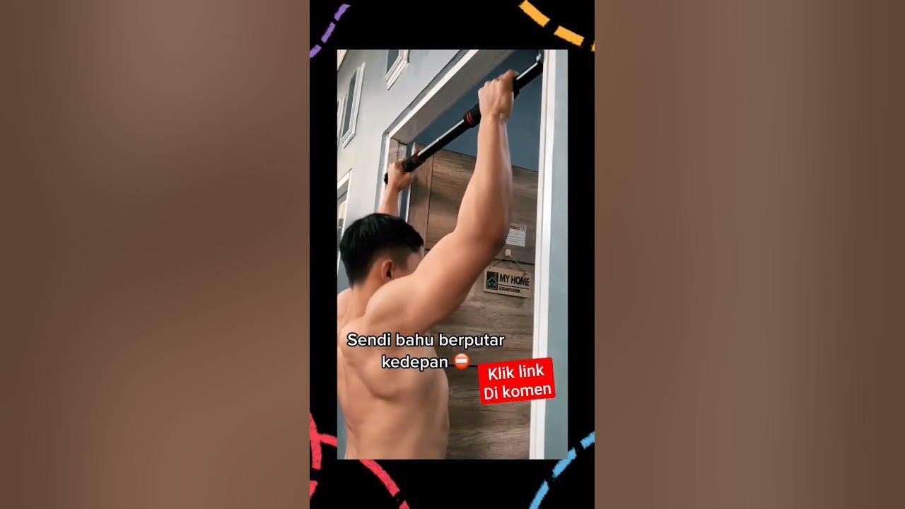 SPEEDS Door Chinning Bar / Pull UP bar Speeds / Iron Gym 013-4 alat gym di rumah. membentuk otot