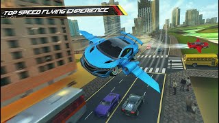 Flying Car Games 3d screenshot 5