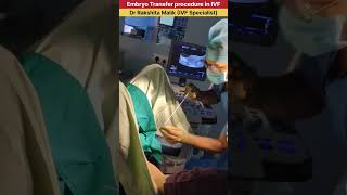 Embryo transfer Procedure in IVF by Dr Rakshita Malik #doctor #ivf #ivfspecialist #ivfdoctor #mbbs