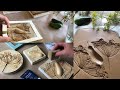 Botanical plaster casting art  ideas for cement or plaster how to make diy