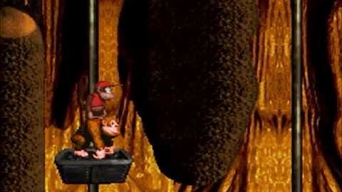 Donkey Kong Country Level 5-3 Elevator Antics