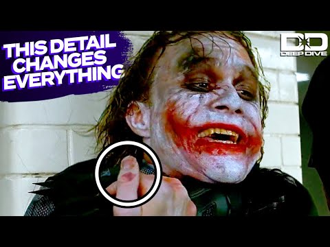 DARK KNIGHT BREAKDOWN: Hidden Secret in Joker's Face | The Deep Dive