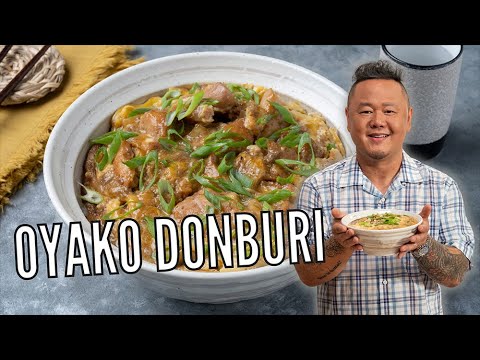 How to Make Oyako Donburi (Chicken and Egg on Rice) with Jet Tila   Ready Jet Cook   Food Network