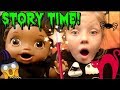 BABY ALIVE tells a SPOOKY STORY! The Lilly and Mommy Show! The TOYTASTIC Sisters! HALLOWEEN SKIT!