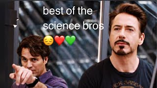 tony and bruce being best friends for 2 minutes and 19 seconds straight