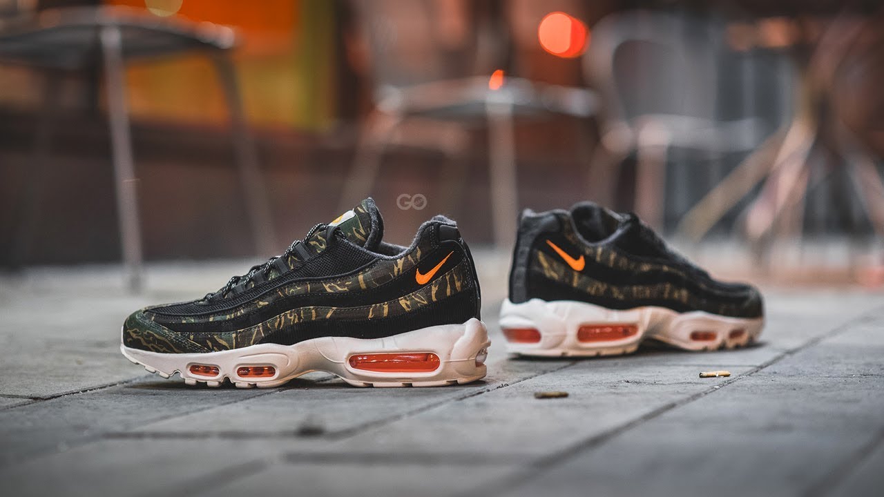 Unemployed Shift In the name Carhartt WIP x Nike Air Max 95 "Black / Total Orange": Review & On-Feet -  YouTube