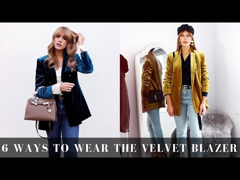 How to Wear a Velvet Blazer? 20 Ways to Style the Amazing Velvet Blazer