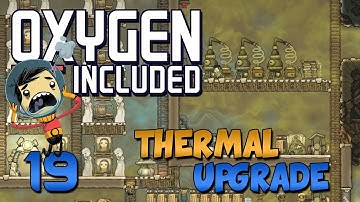 Oxygen Not Included Thermal Upgrade  Ep 19 - Oxygen Not Included Update - Frost Biome - Steam Geyser