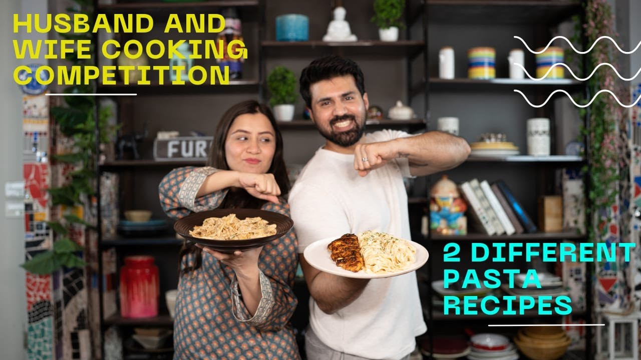 Husband and Wife cooking competition | Dono na bnaya pasta apnay style ma | Furqan and Dua