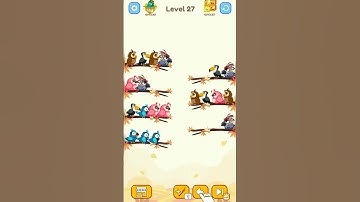 Bird Sort Color #Level 27#gamingcommunity