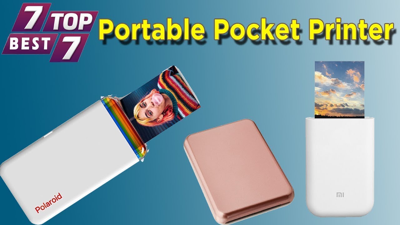Top 07 Best Portable Pocket Printer on || Gadget Express On Aliexpress