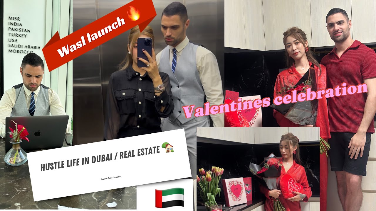 Hustle lifestyle in Dubai / valentine 💌 celebrations/  productive weeks 👩‍❤️‍👨international couples