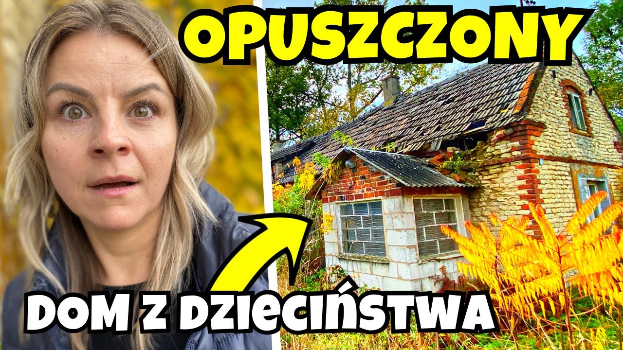 ZNAŁAM WŁAŚCICIELI TEGO DOMU ‼️Wchodzimy do opuszczonego domu, który pamiętam z dzieciństwa | Urbex