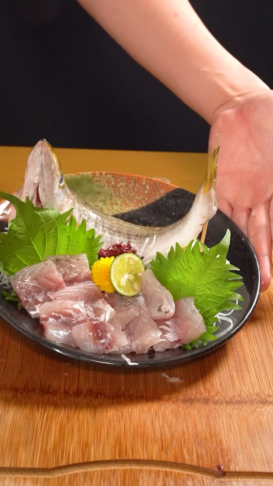 The whole barracuda is so delicious！！