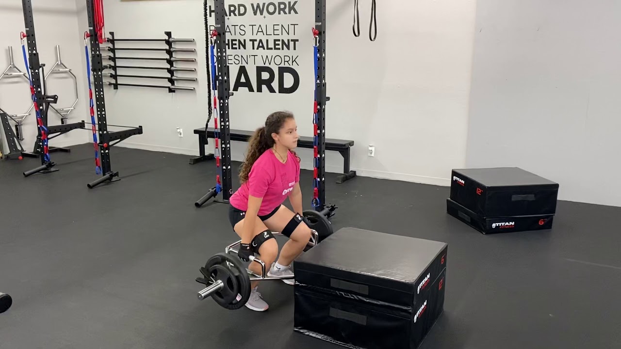 Hex Deadlift With Box Jump YouTube
