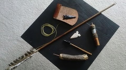 (Version 2) Basic Primitive Arrowhead Hafting w/ The Urban-Abo