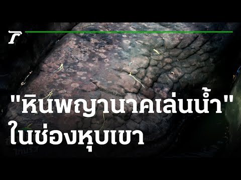 ฮือฮา "หินพญานาคเล่นน้ำ" ในช่องหุบเขา | 25-11-64 | ข่าวเที่ยงไทยรัฐ