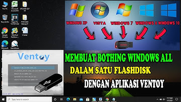 Cara buat Bootable Windows 10, Windows 8, Windows 7, Ubuntu, Linux dalam satu Flasdisk (Ventoy)