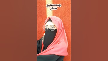 Hijab tutorial with glasses 🌺🎀 #modesty #shortvideos #hijabtutorial #niqab #hijabinspiration