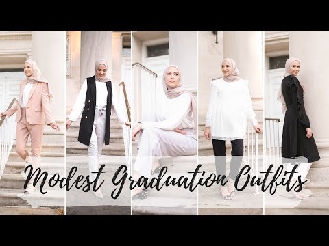 modest dresses for graduation