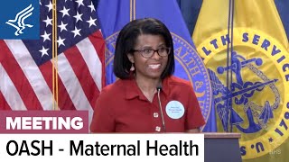 Task Force on Maternal Mental Health's National Strategy to Improve Maternal Mental Health Care