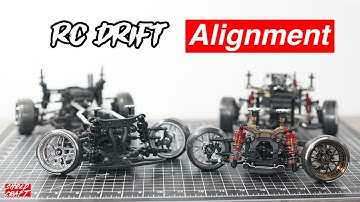 RC Drift Auto Uitlijningsinstellingen 2.0