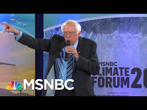 Bernie Sanders: I'd Look Into Criminal Charges Against Fossil Fuel Executives | MSNBC
