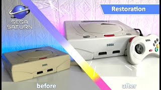 Реставрация Sega Saturn ретро яркая