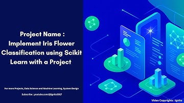 Project Name : Implement Iris Flower Classification using Scikit  Learn with a Project