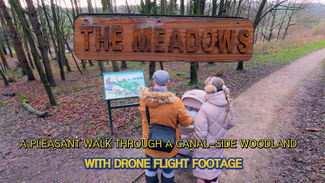 The Meadows | Appley Bridge | Walk - Pram Push - Drone Flights