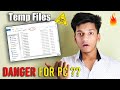 What Is Temporary Files In Computer | Danger For PC ? | It Is Safe ? | Explain In Hindi |