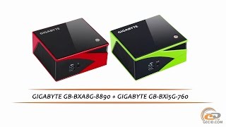 видео BRIX Gaming UHD — компактные игровые компьютеры от Gigabyte