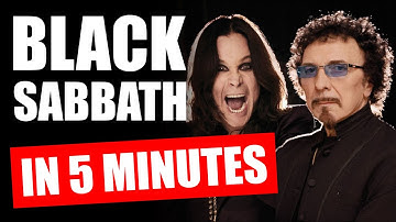 The History of Black Sabbath in 5 Minutes