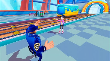 Subway Princess Runner Clown Guiter  Board Run android Mobile Game Play #gaming PC HD gamePlay