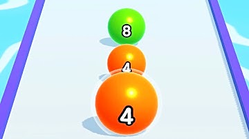 Ball Run 2048 Merge Number ! MAX LEVELS Gameplay Walkthrough New Update Part 126 android, ios