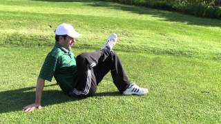 Golf Fitness Tip:  Figure 4 Drill for Hip Flexibility screenshot 3