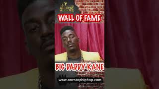 BIG DADDY KANE LIFE & CAREER - OLD SCHOOL RAPPERS - One Stop Hip Hop Wall Of Fame #hiphop #short