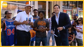 Knicks superfan gets surprise tickets
