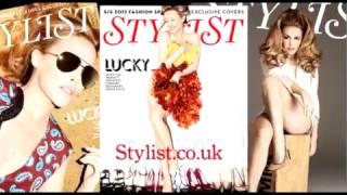 Kylie Minogue  Stylist Magazine behind the scenes 1